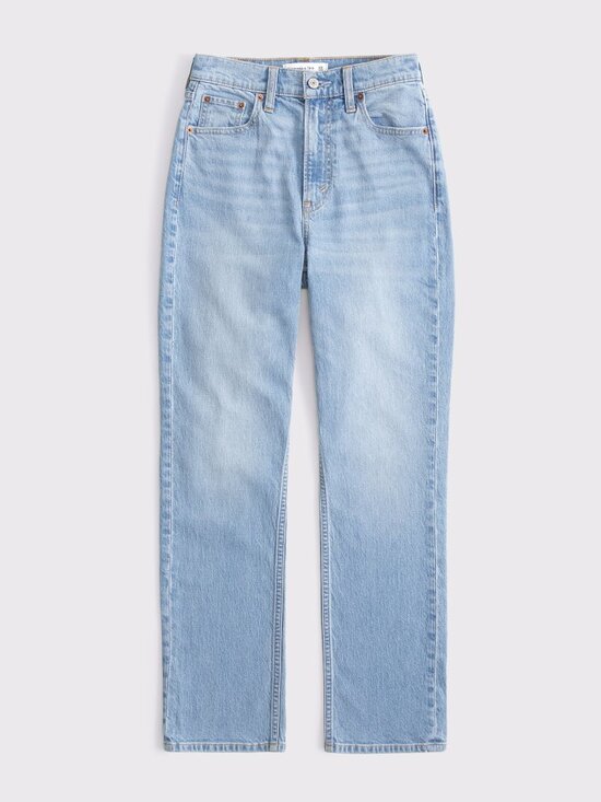 Abercrombie & Fitch Denim - Abercrombie & Fitch Ankle Straight Ultra High Rise Short Length